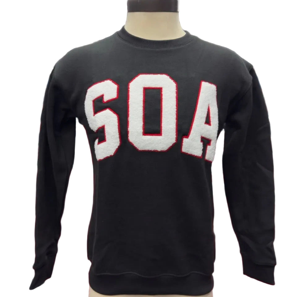 SOA Letterman Crewneck