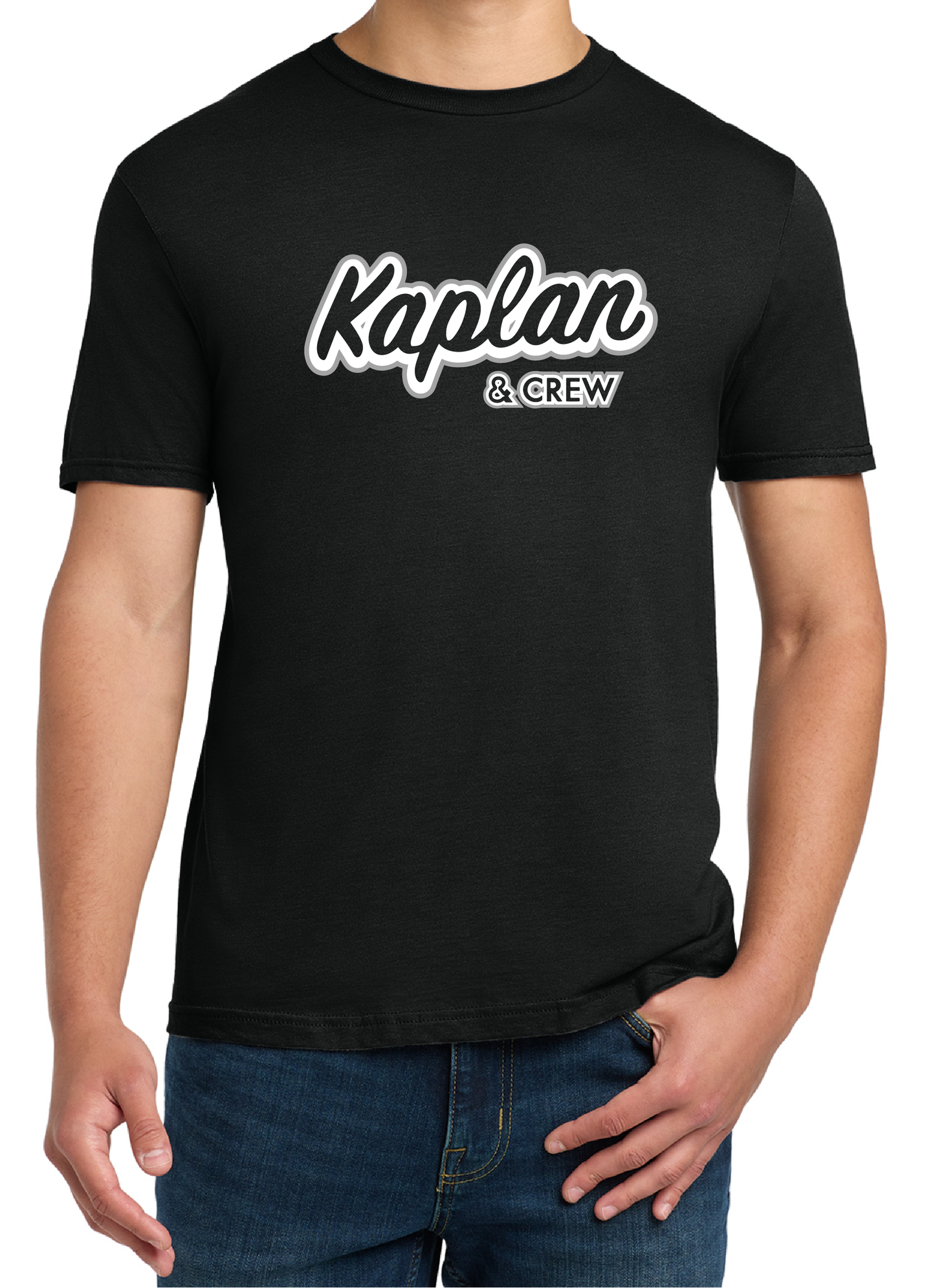 Black and Silver T-shirt Kaplan & Crew Signature