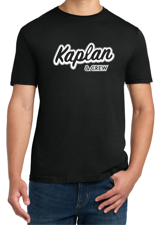 Black and Silver T-shirt Kaplan & Crew Signature