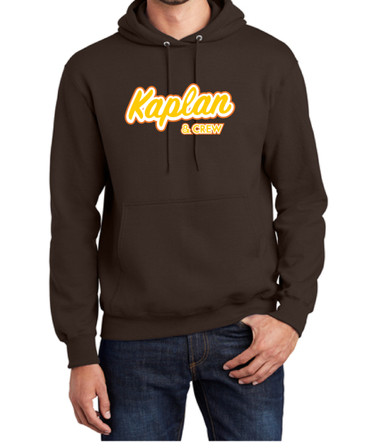 Brown Hoodie Kaplan & Crew Signature