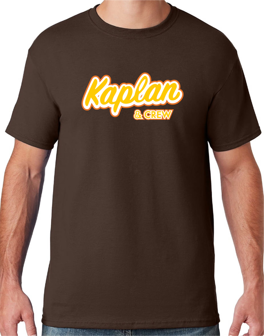 Brown T-shirt Kaplan & Crew Signature
