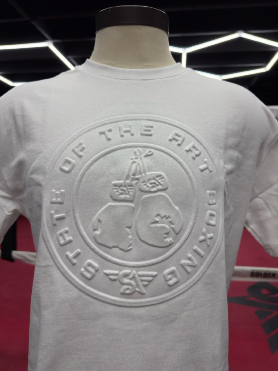 SOA Boxing Embossed Logo T-Shirt