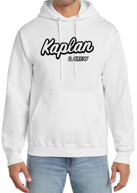 White Hoodie Kaplan & Crew Signature