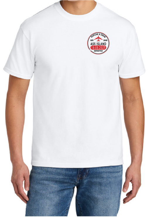 Ass Island Pocket White - LIMITED